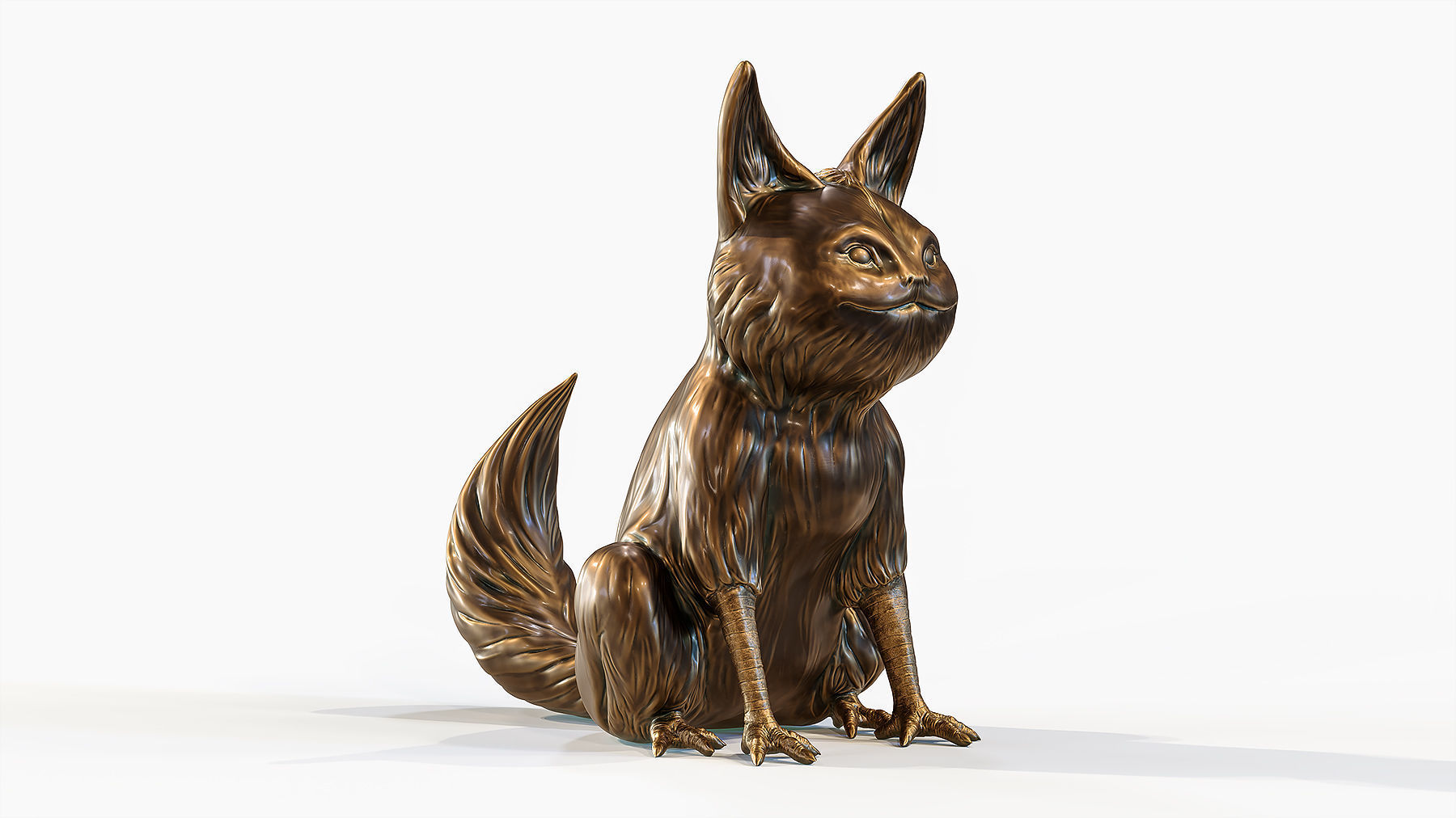 Loth-Cat fan 3d print model 3D print model_5