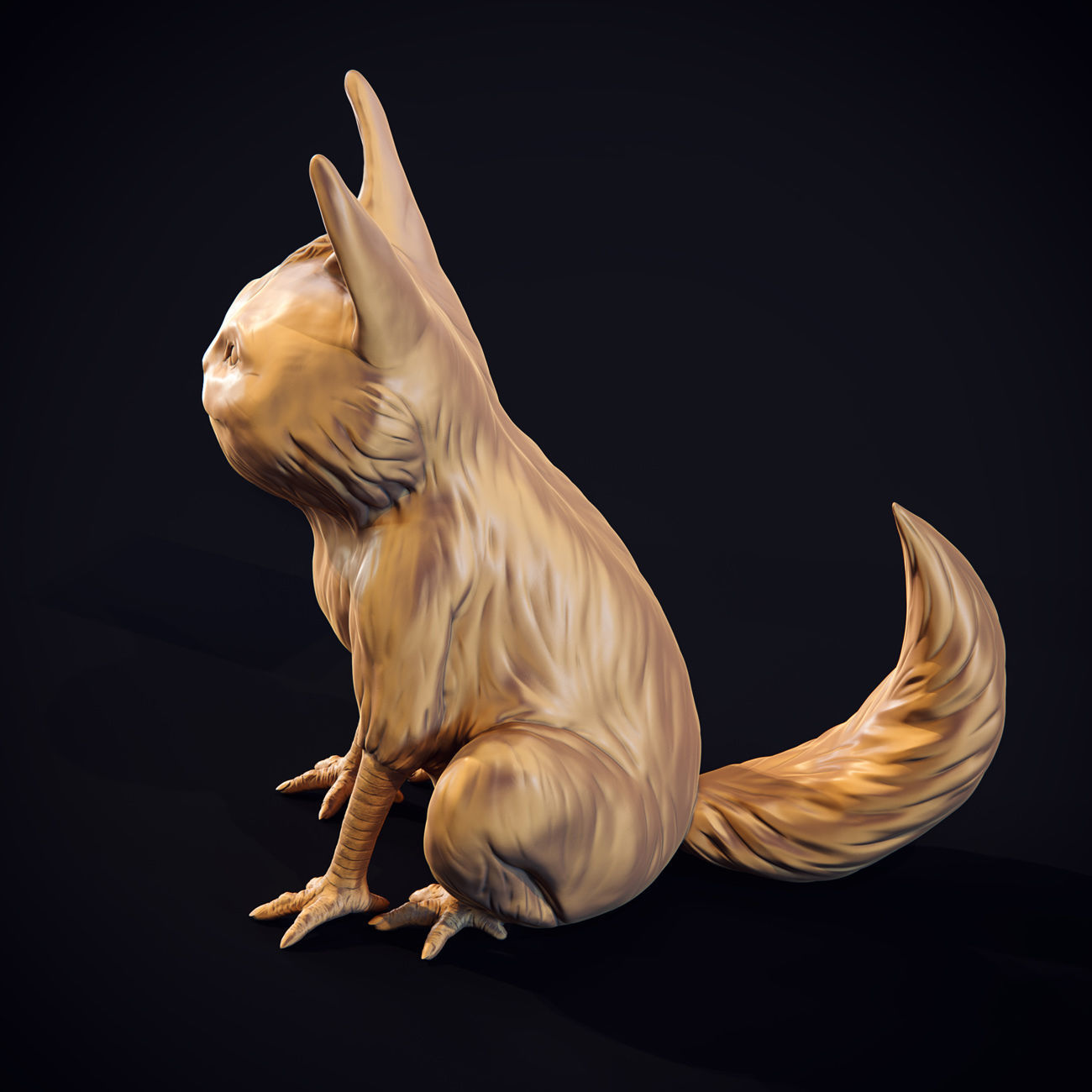 Loth-Cat fan 3d print model 3D print model_19