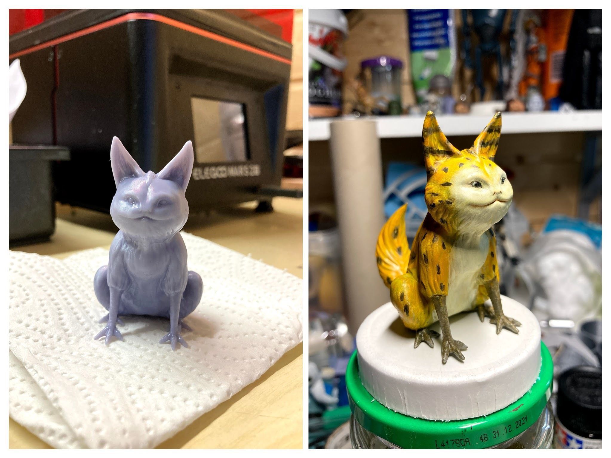 Loth-Cat fan 3d print model 3D print model_2