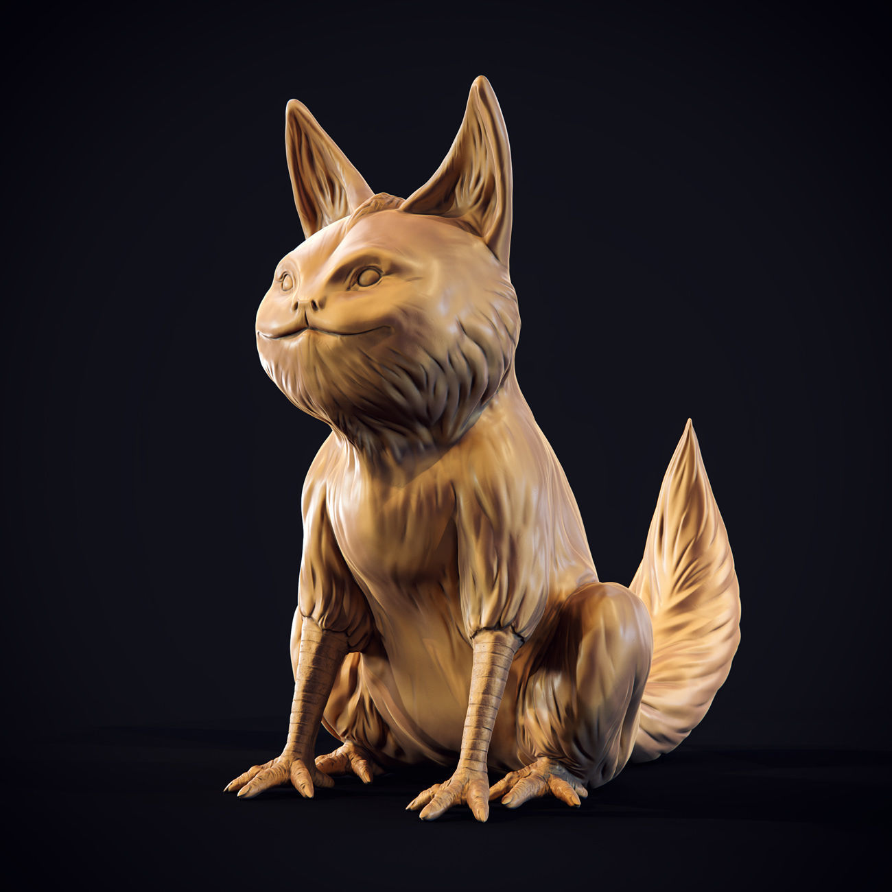 Loth-Cat fan 3d print model 3D print model_10