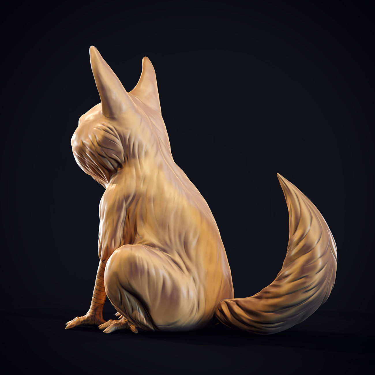 Loth-Cat fan 3d print model 3D print model_12