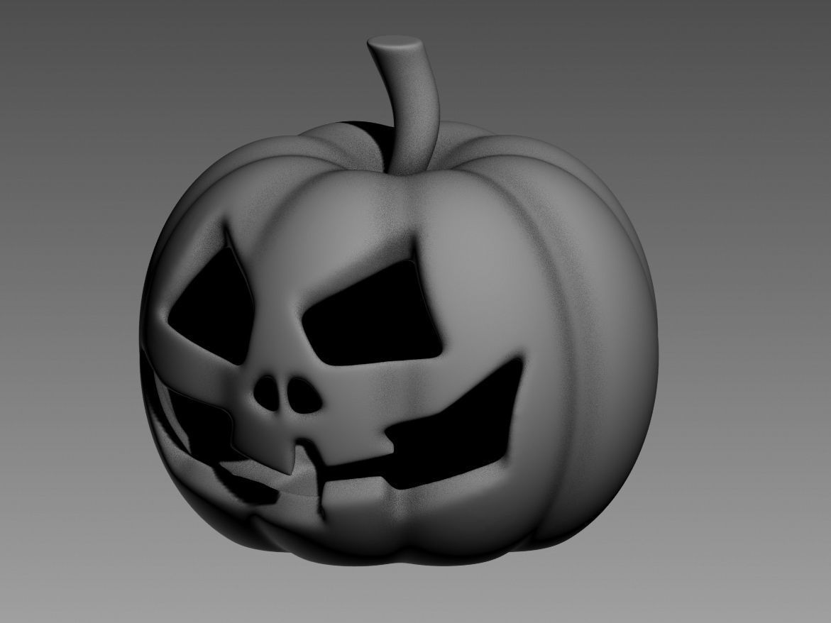 halloween pumpkin 01 3D print model_56