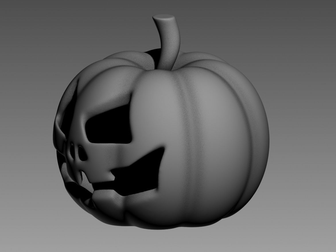 halloween pumpkin 01 3D print model_53