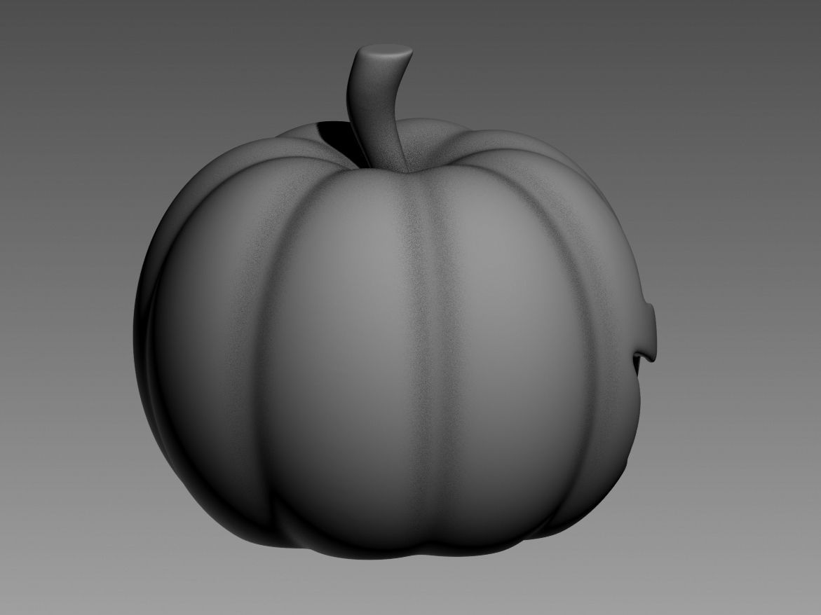 halloween pumpkin 01 3D print model_32