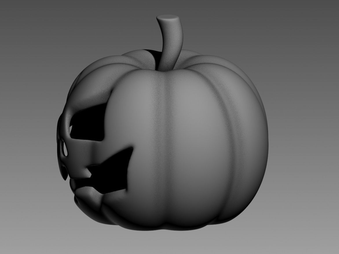 halloween pumpkin 01 3D print model_51