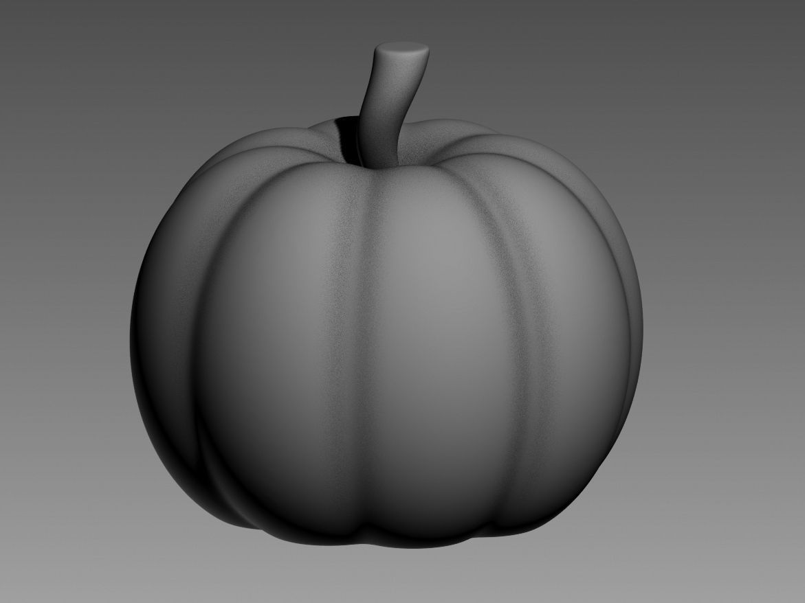halloween pumpkin 01 3D print model_40
