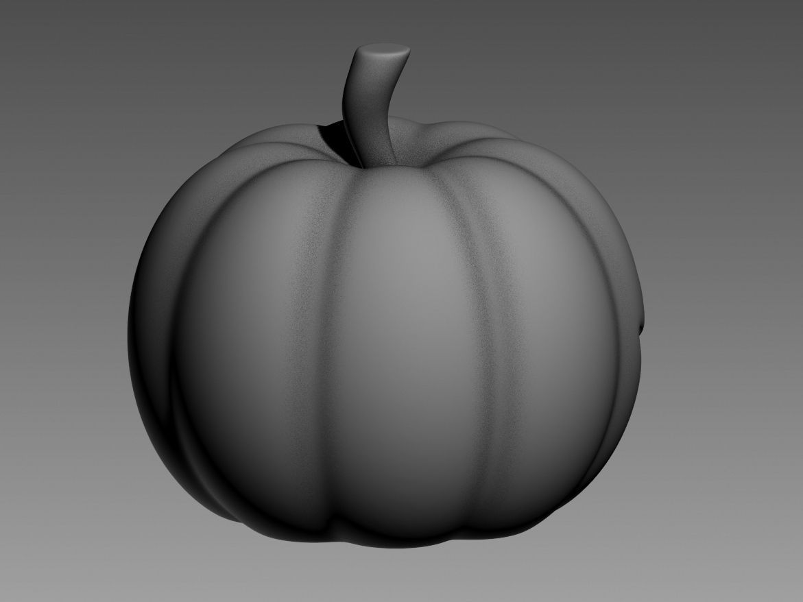halloween pumpkin 01 3D print model_34