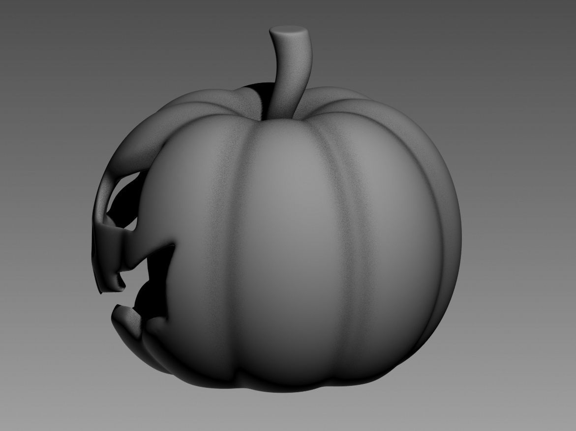halloween pumpkin 01 3D print model_49