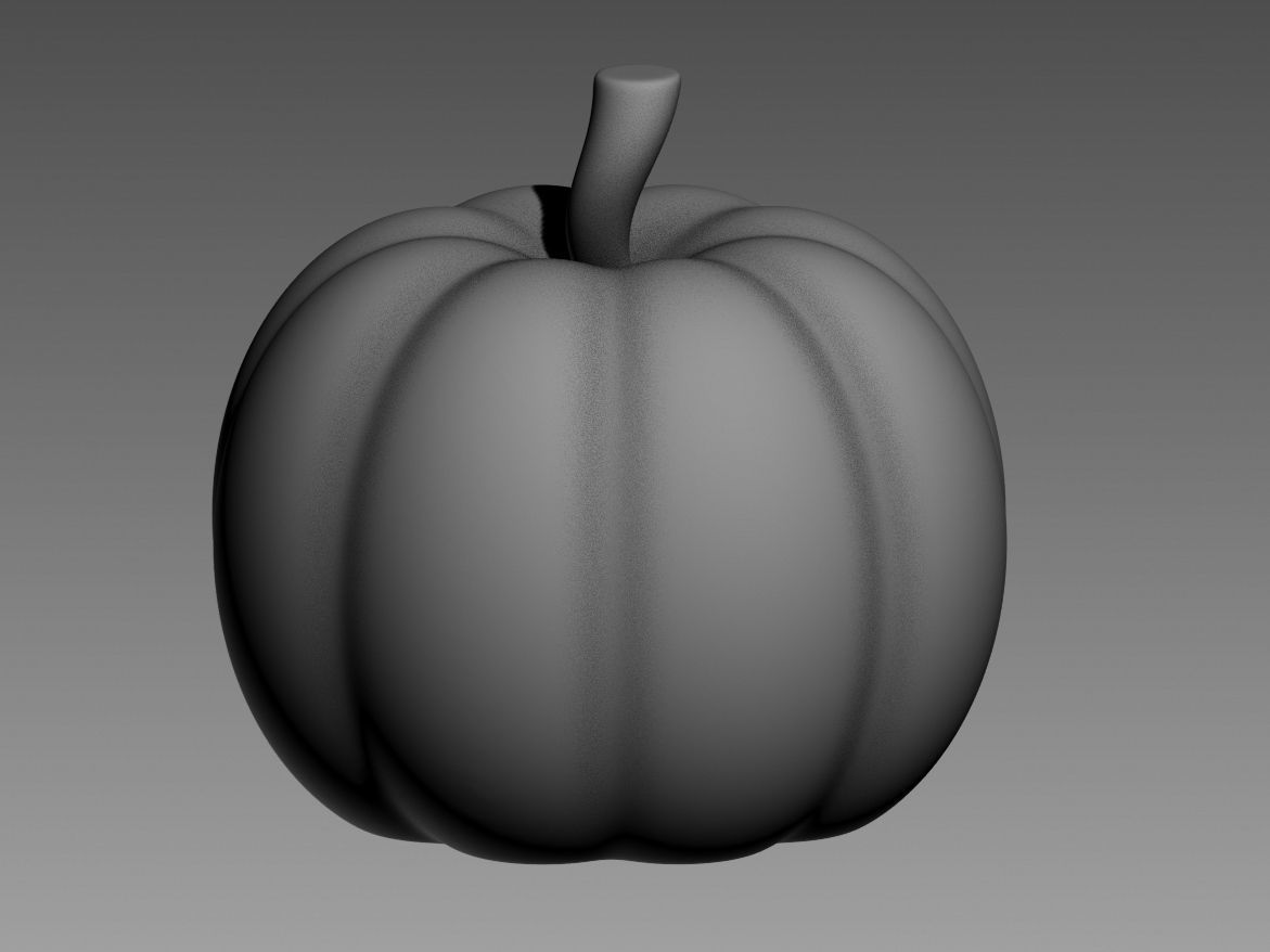 halloween pumpkin 01 3D print model_41