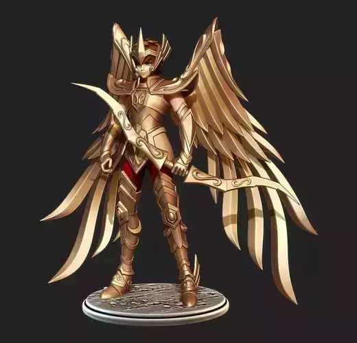 Saint Seiya Aiolos Sagittarius 3D print model