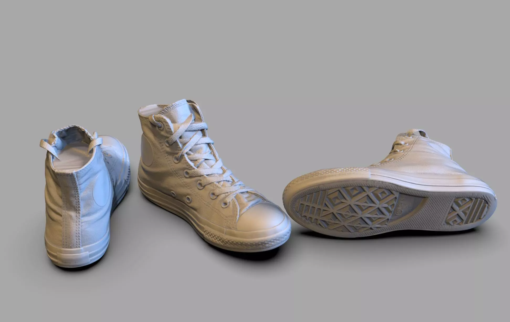 Converse All Star Chuck Taylors 3D model