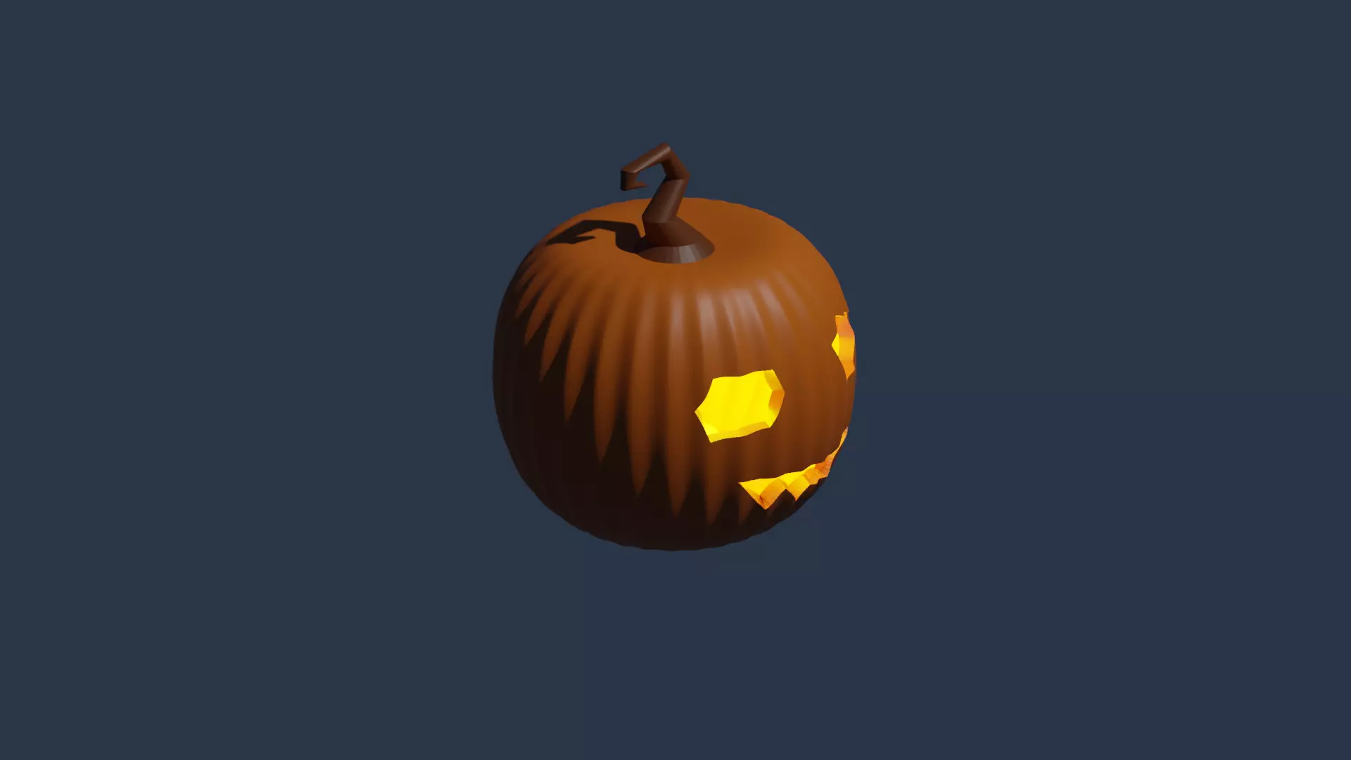 Halloween Pumpkin Free 3D model_0