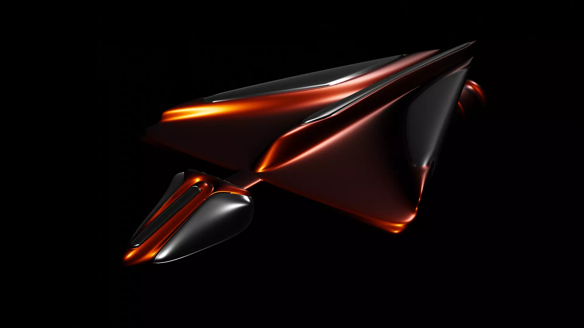 Wasp Spaceship 3D model_0