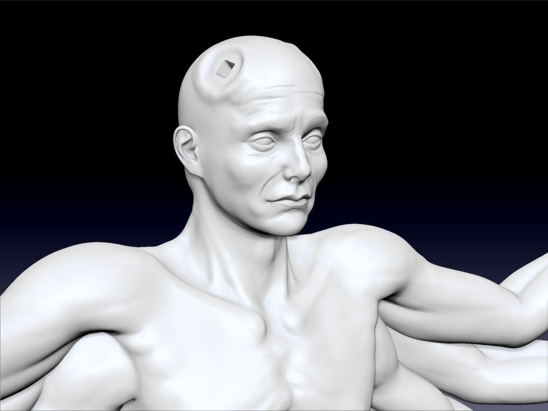 Hannibal Six Armed Stag 3D print model_9