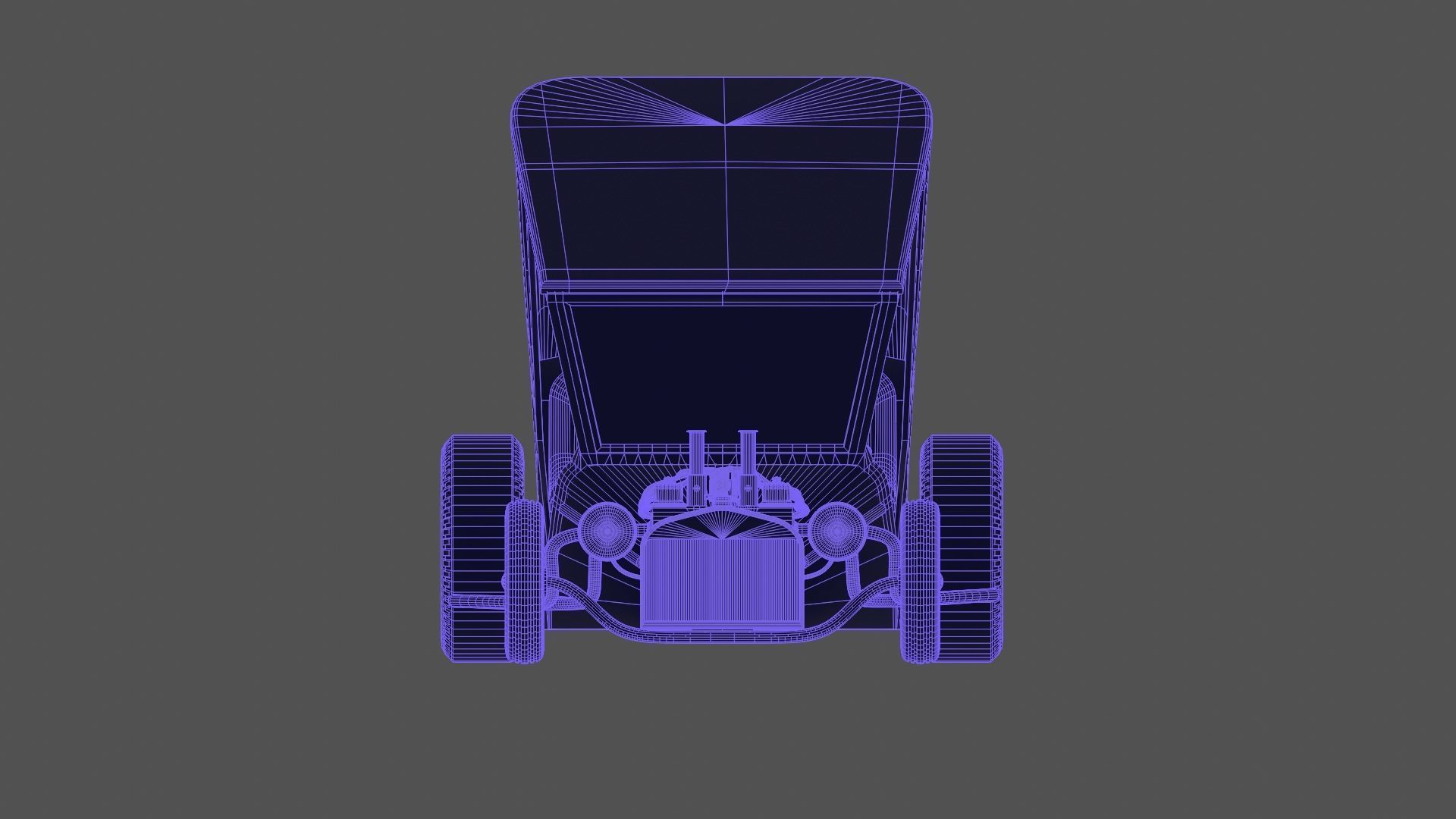 Uncertain-T Custom Hot Rod 3D model_13