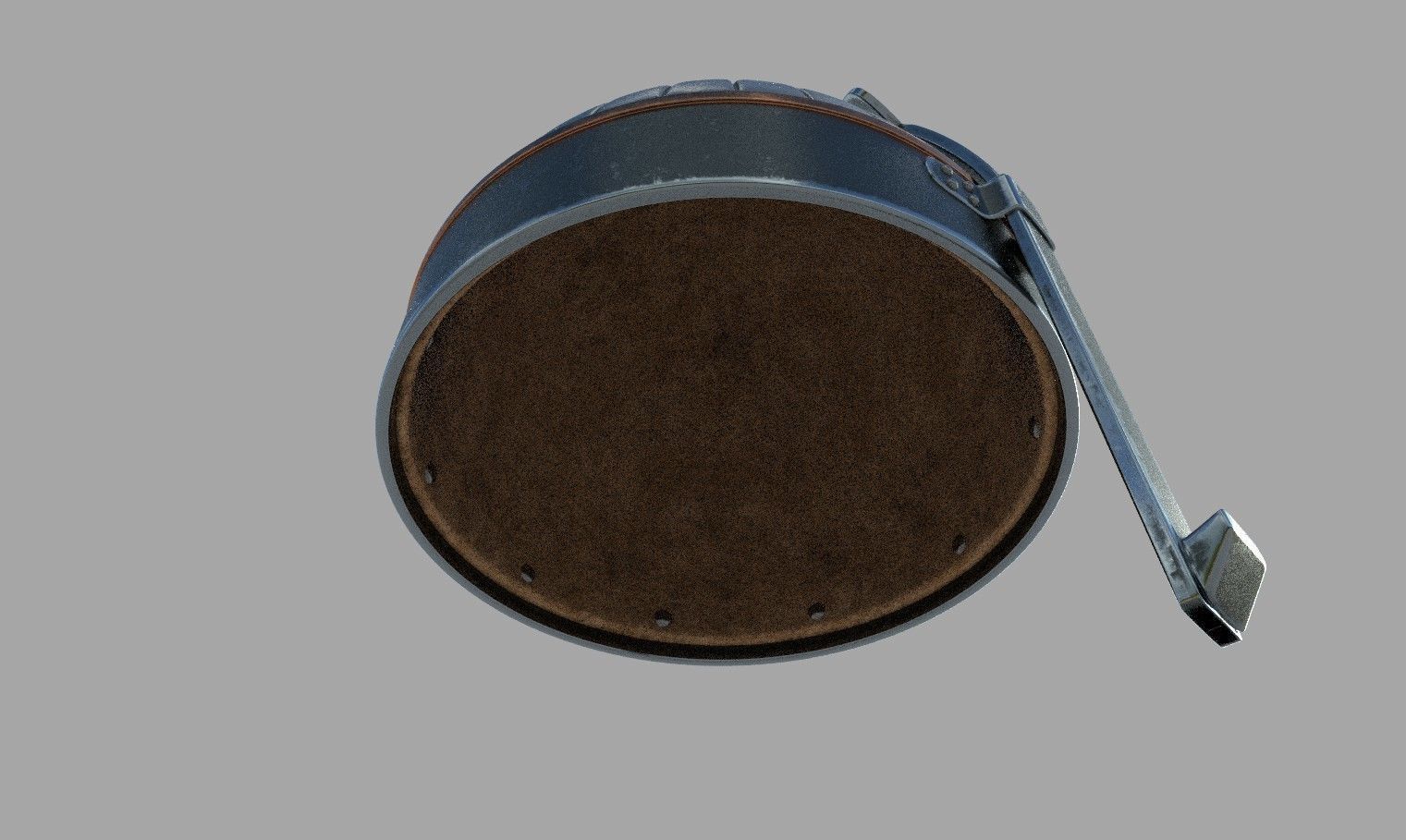 Medieval middle eastern helmet 3D model_17