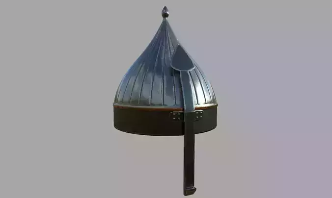 Medieval middle eastern helmet
