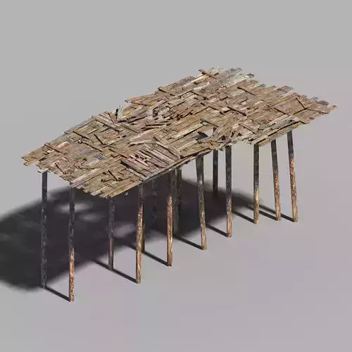 Surface-Yellow River Dam-Horizontal Surface 03