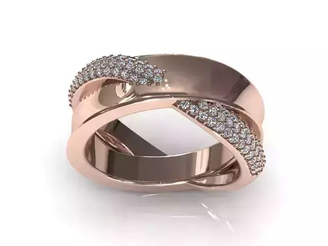 C3D Diamond Ring 011 3D print model