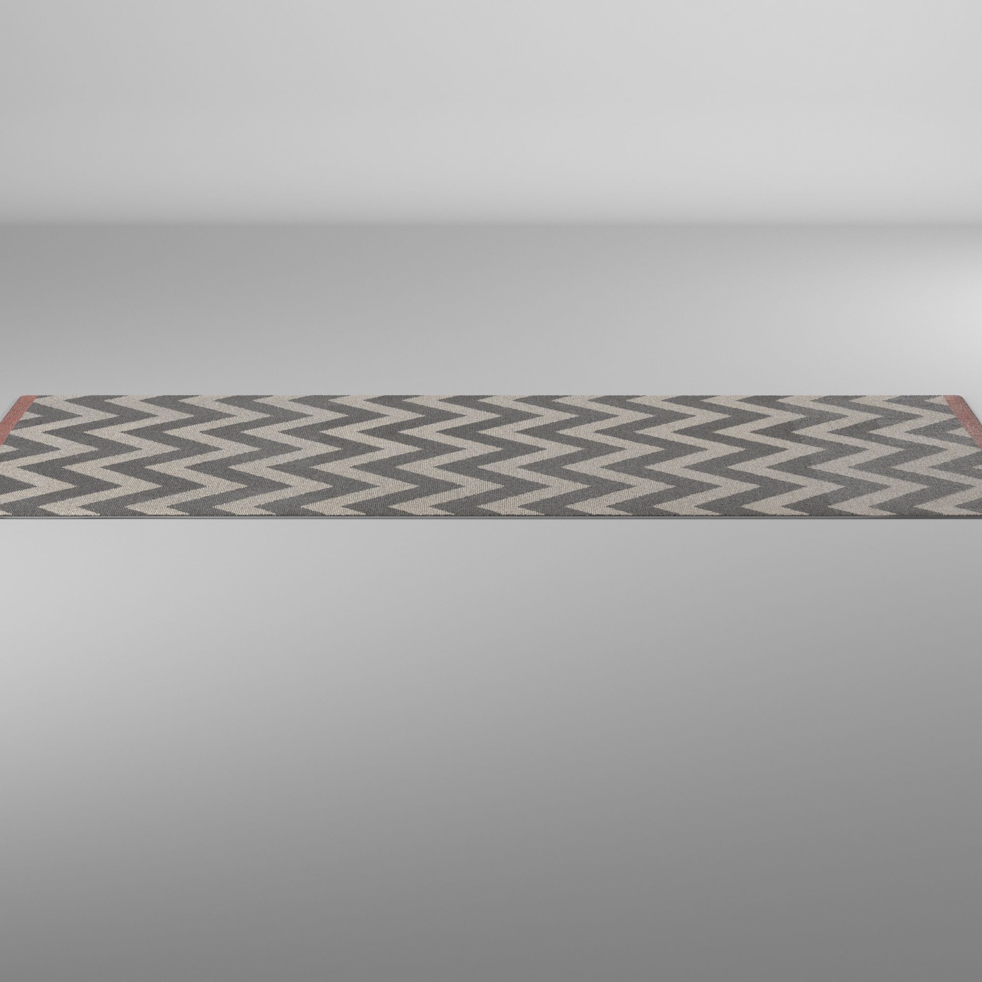 Alfombra Zebra - Zebra rug 3D model_6
