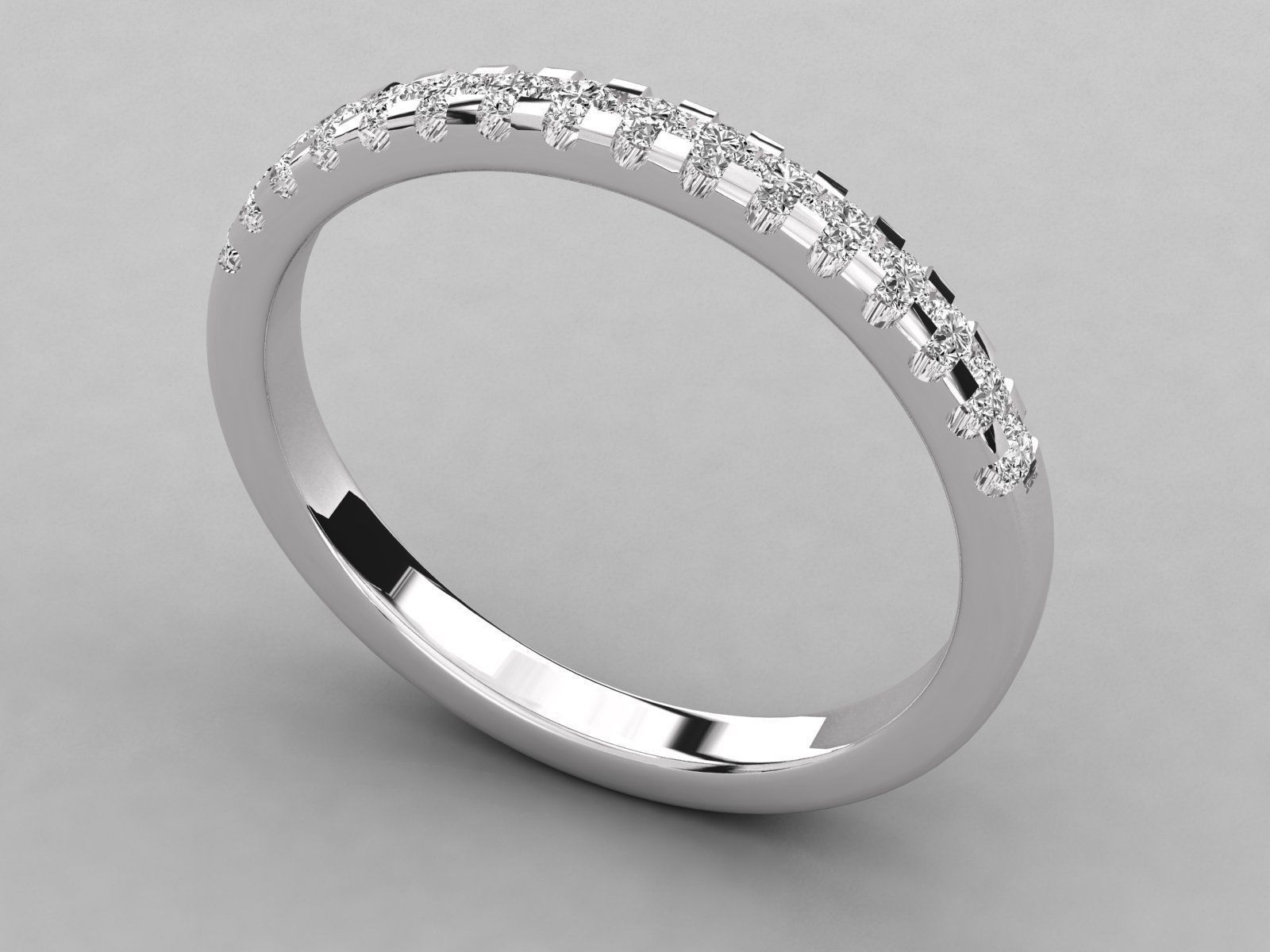 Women ring 3dm stl render detail 3D print model_4