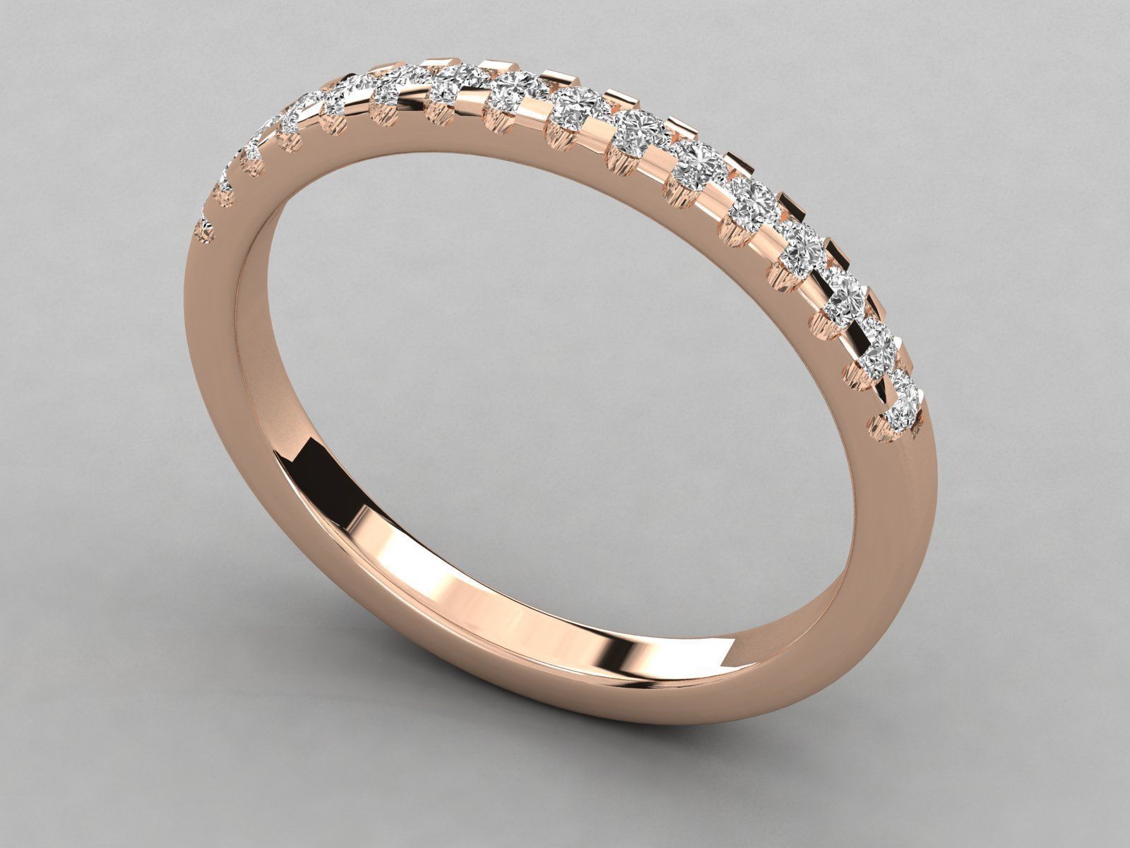Women ring 3dm stl render detail 3D print model_2
