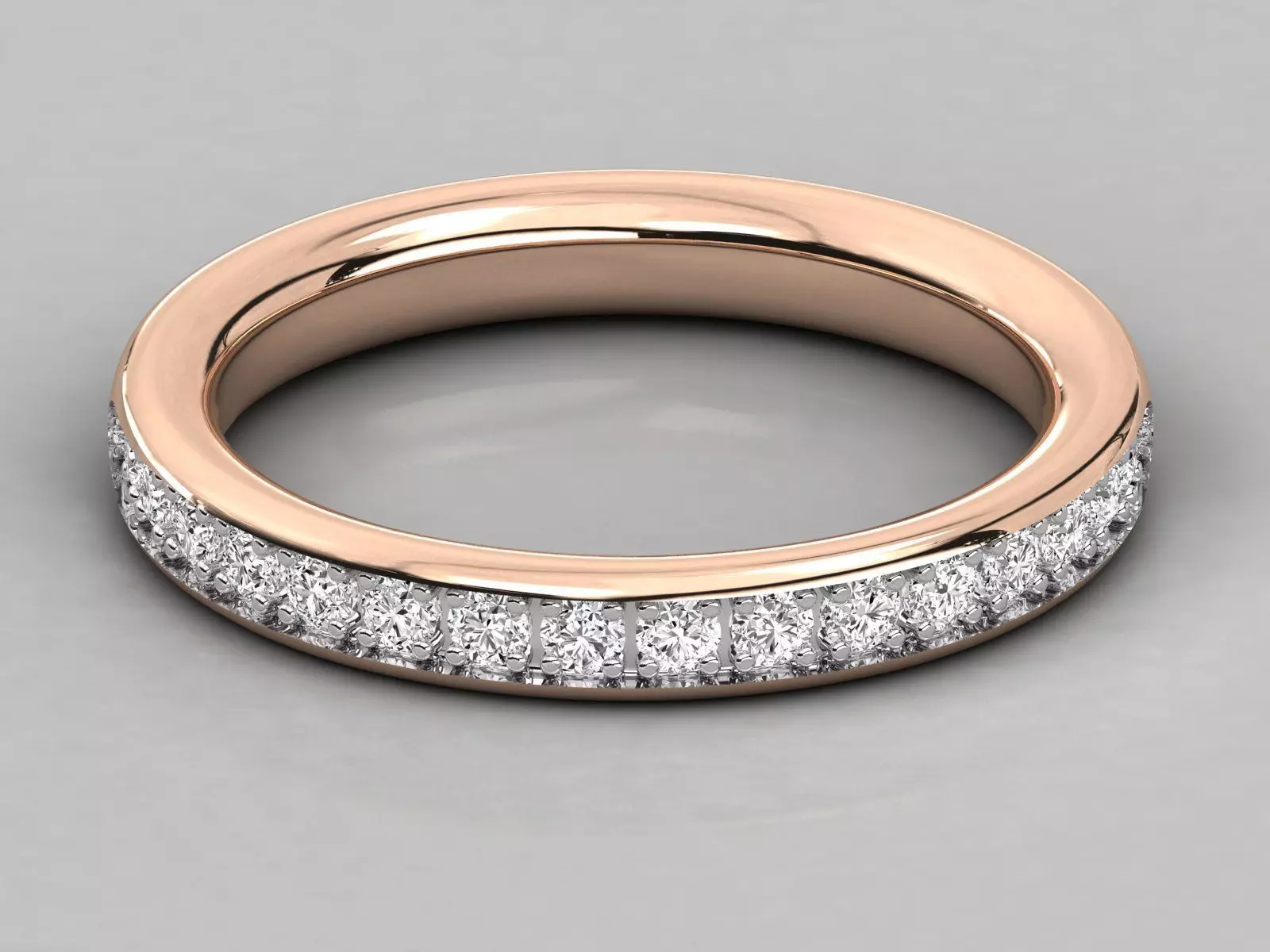 Women ring 3dm stl render detail  3D print model_0