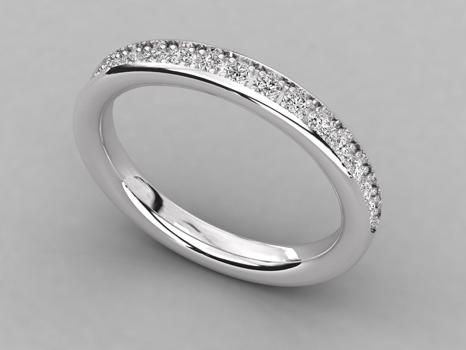 Women ring 3dm stl render detail  3D print model_5