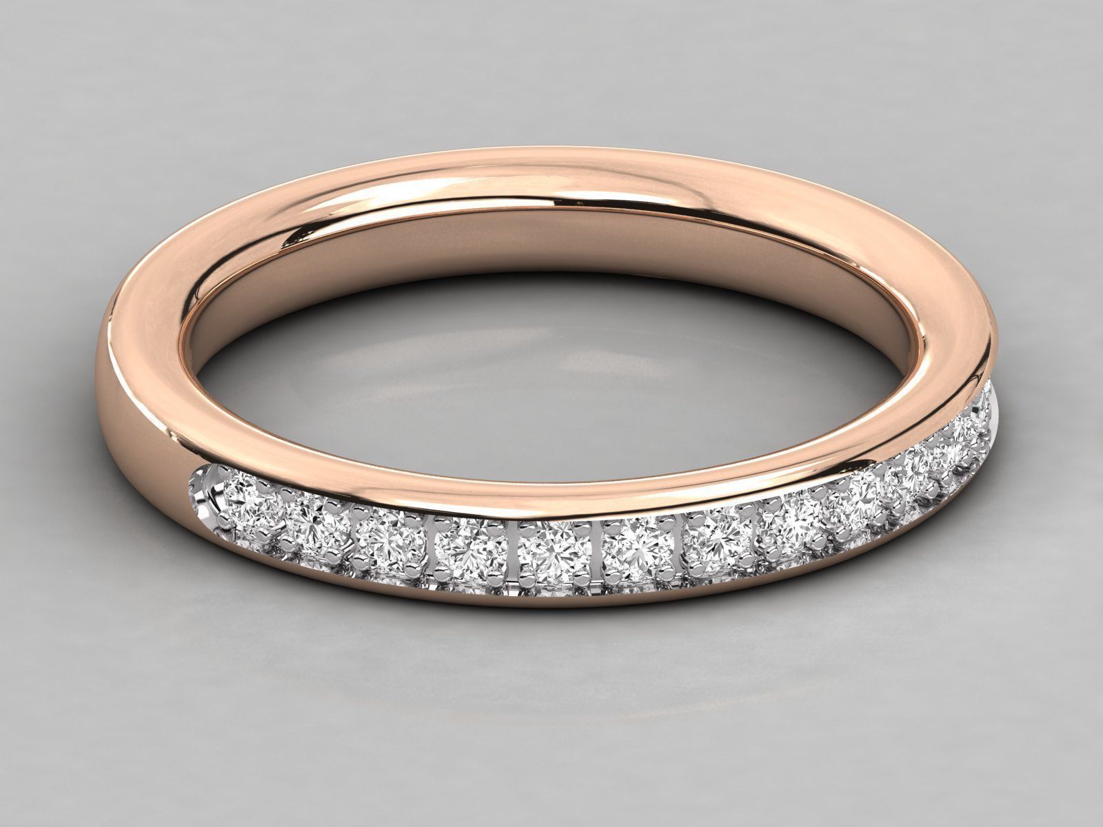 Women ring 3dm stl render detail  3D print model_1
