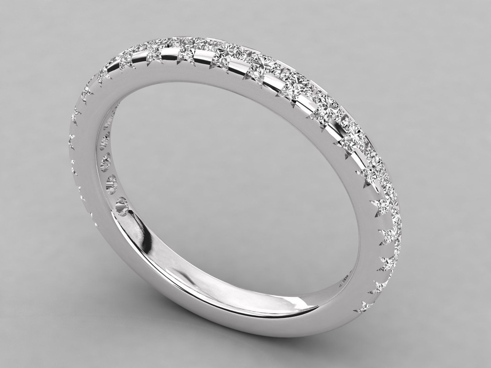 Women ring 3dm stl render detail 3D print model_5