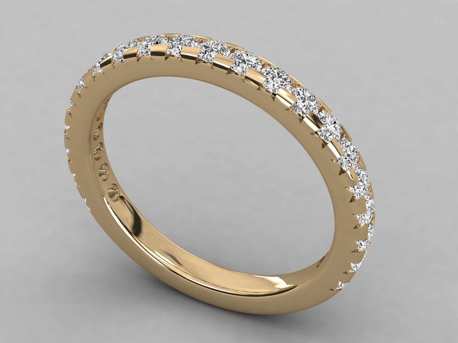 Women ring 3dm stl render detail 3D print model_8
