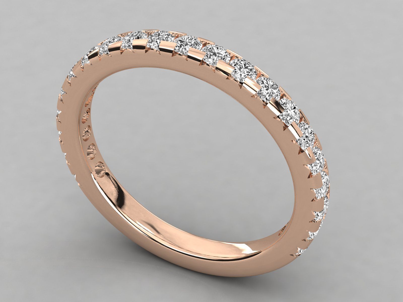 Women ring 3dm stl render detail 3D print model_2