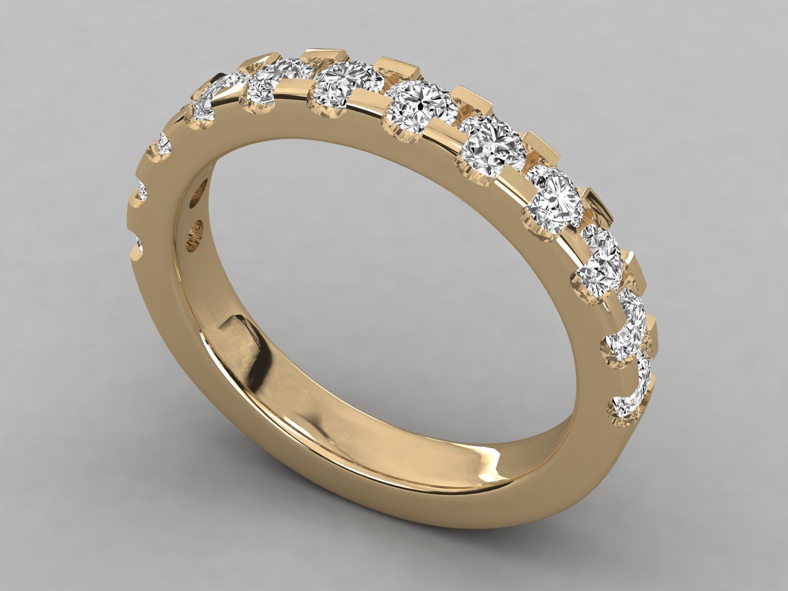 Women ring 3dm stl render detail 3D print model_8