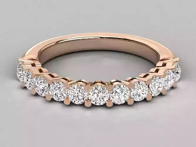 Women solitaire ring 3dm stl render detail  3D print model