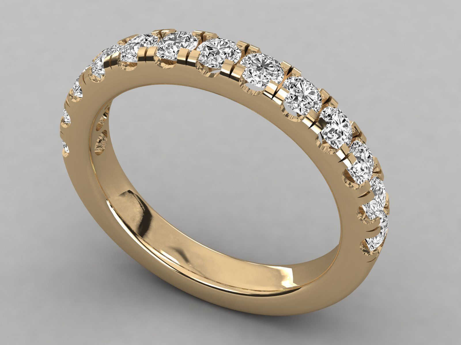 Women ring 3dm stl render detail 3D print model_7