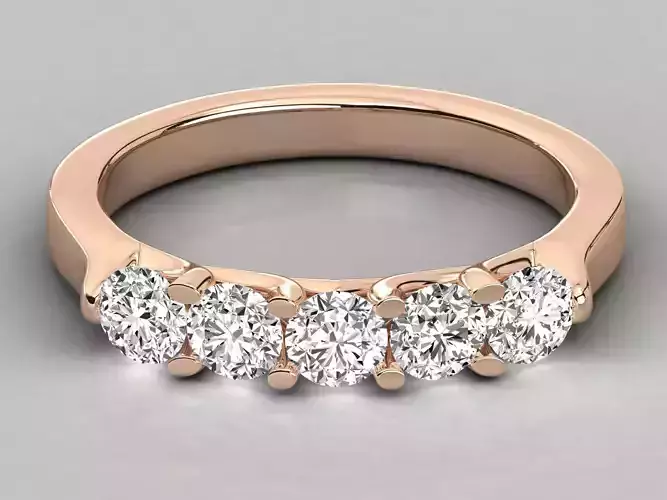 Women solitaire ring 3dm stl render detail  3D print model