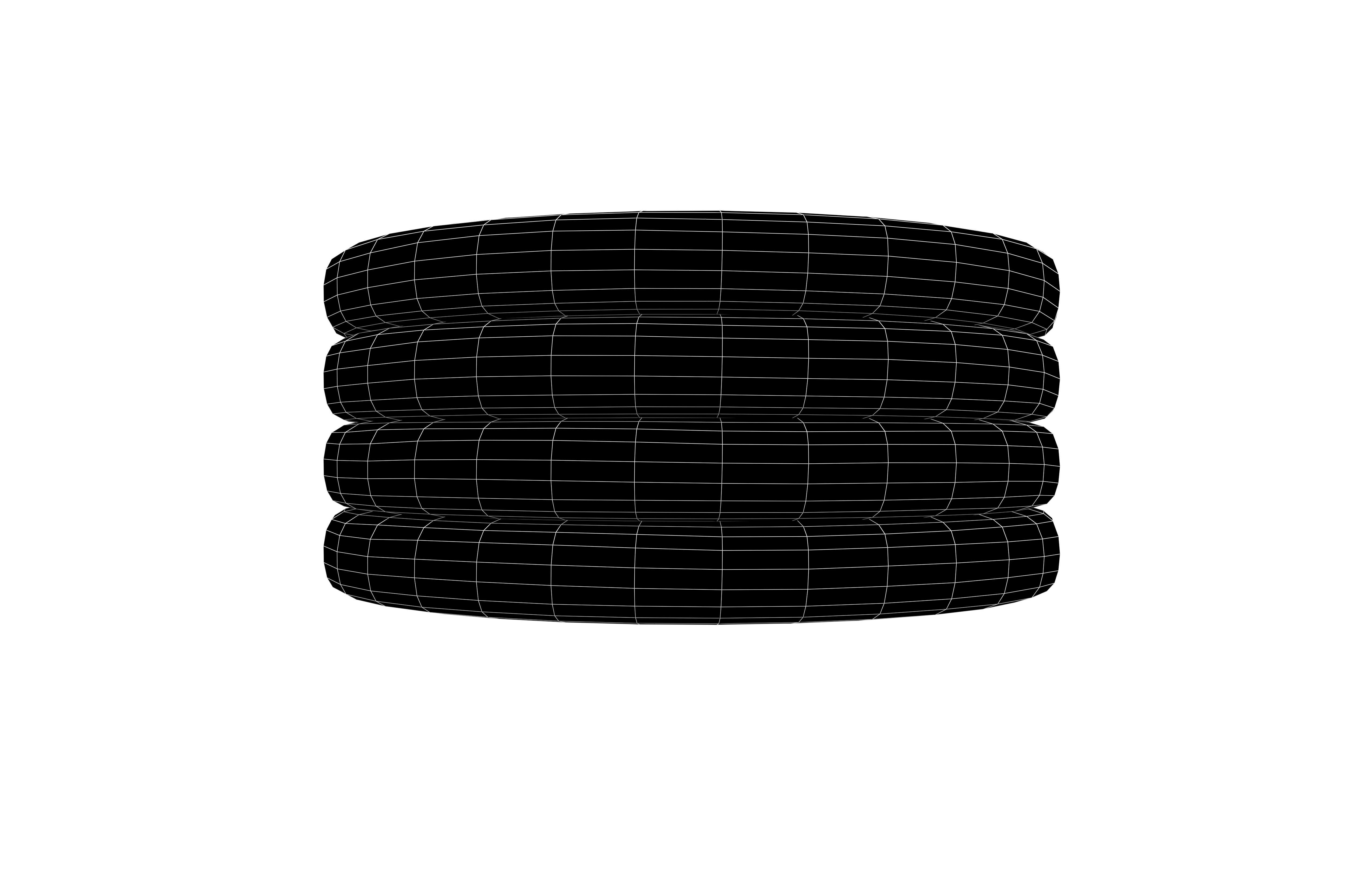 Pancake v3 002 Low-poly 3D model_4