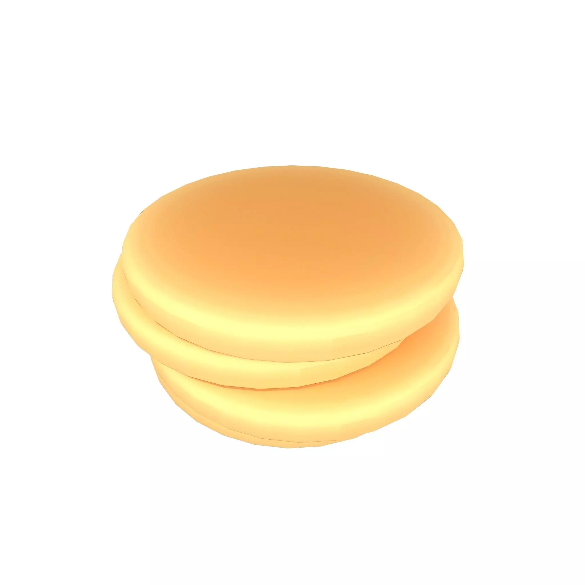 Pancake v3 003 Low-poly 3D model_0