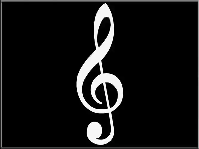 Treble Clef Sign Music Symbol
