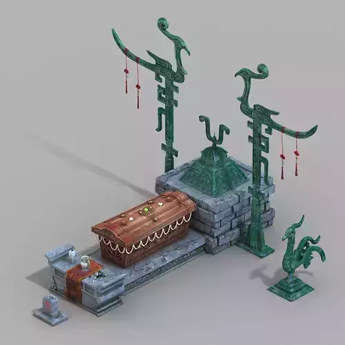 Underground Palace-Bronze-Tomb 67