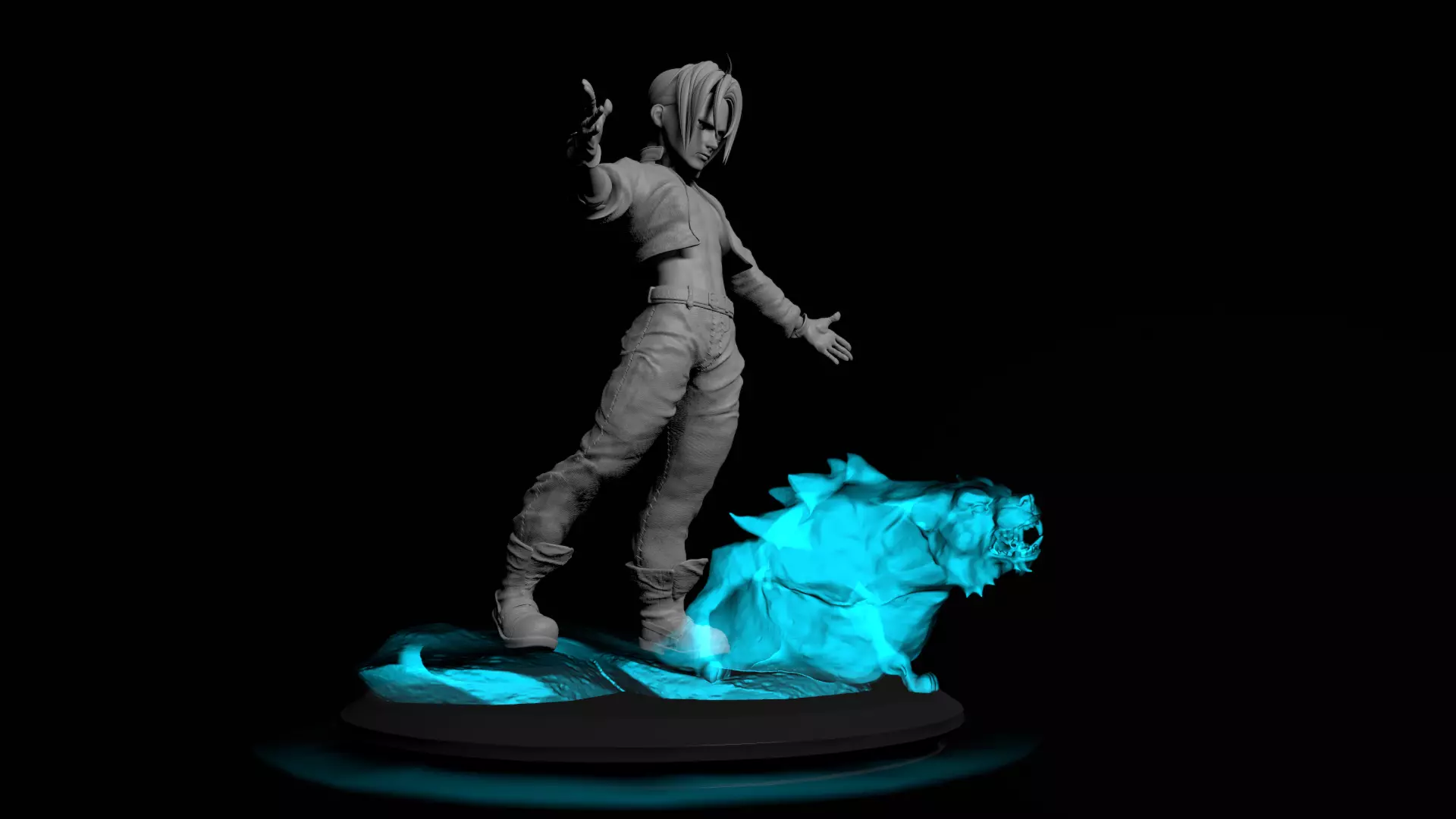 Edward Elric  Fullmetal Alchemist 3D print model_0