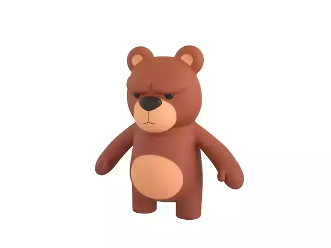 Character001 Bear 3D model