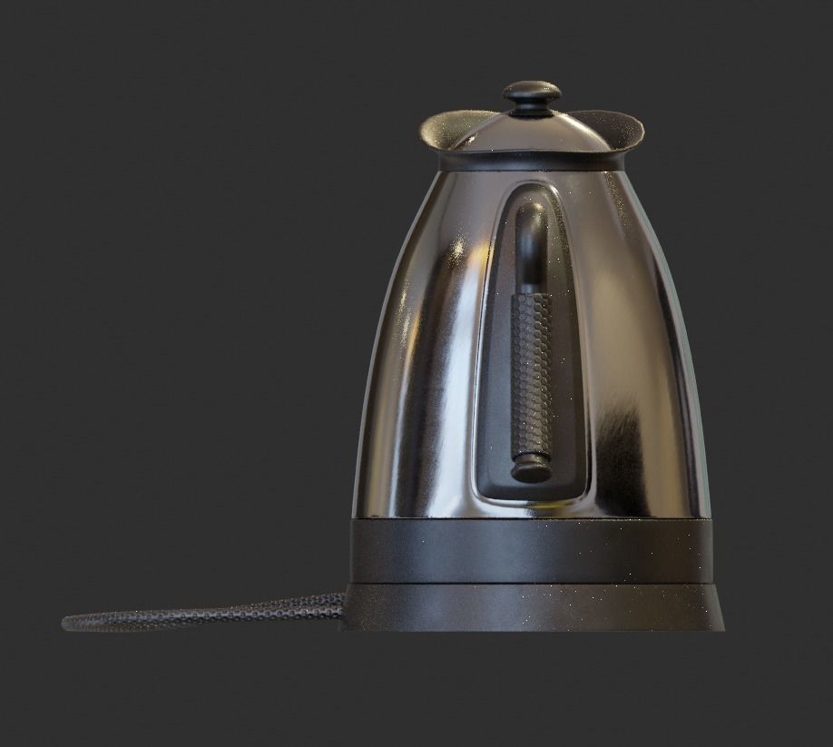 Electric kettle Free 3D model_1