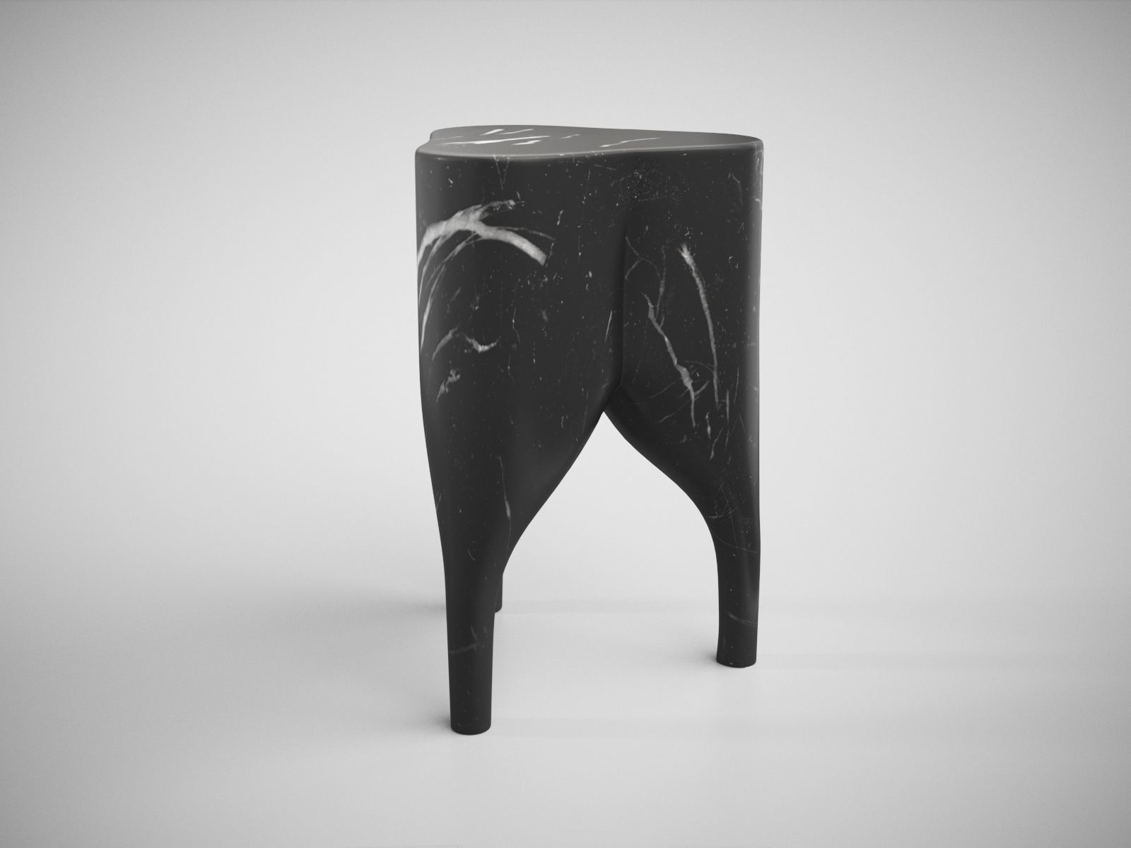 Cha-Cha-Cha Side Stool No3 Pietro Franceschini 3D model_3