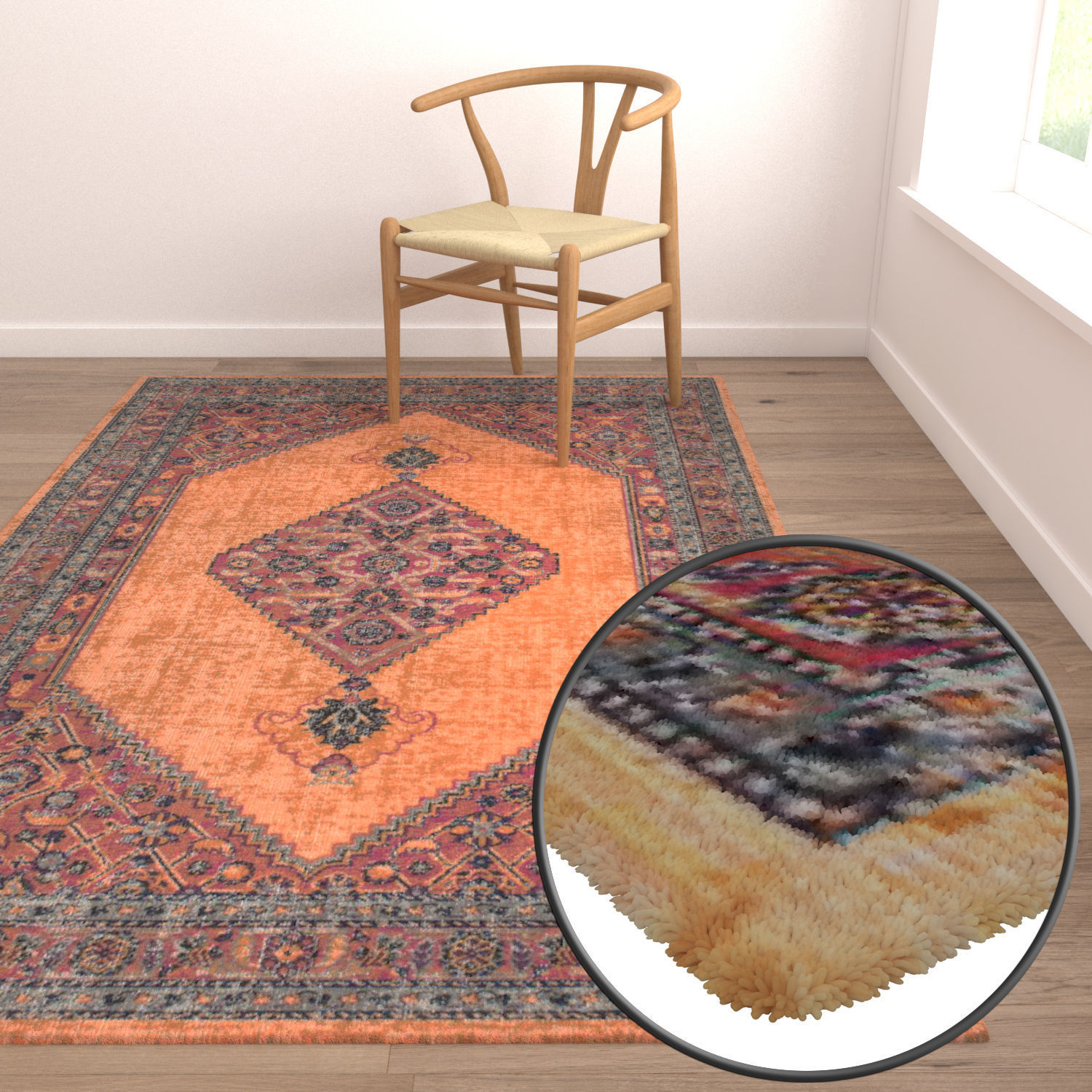 Rug Set 1748 3D model_5