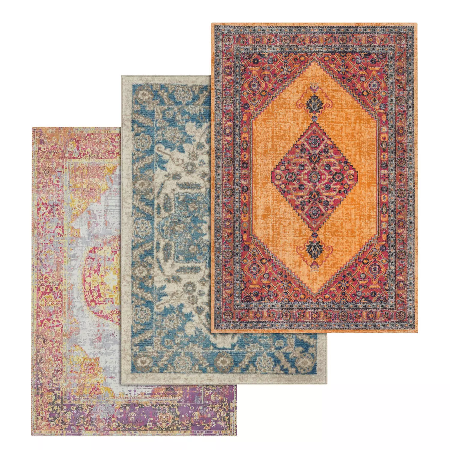Rug Set 1748 3D model_0