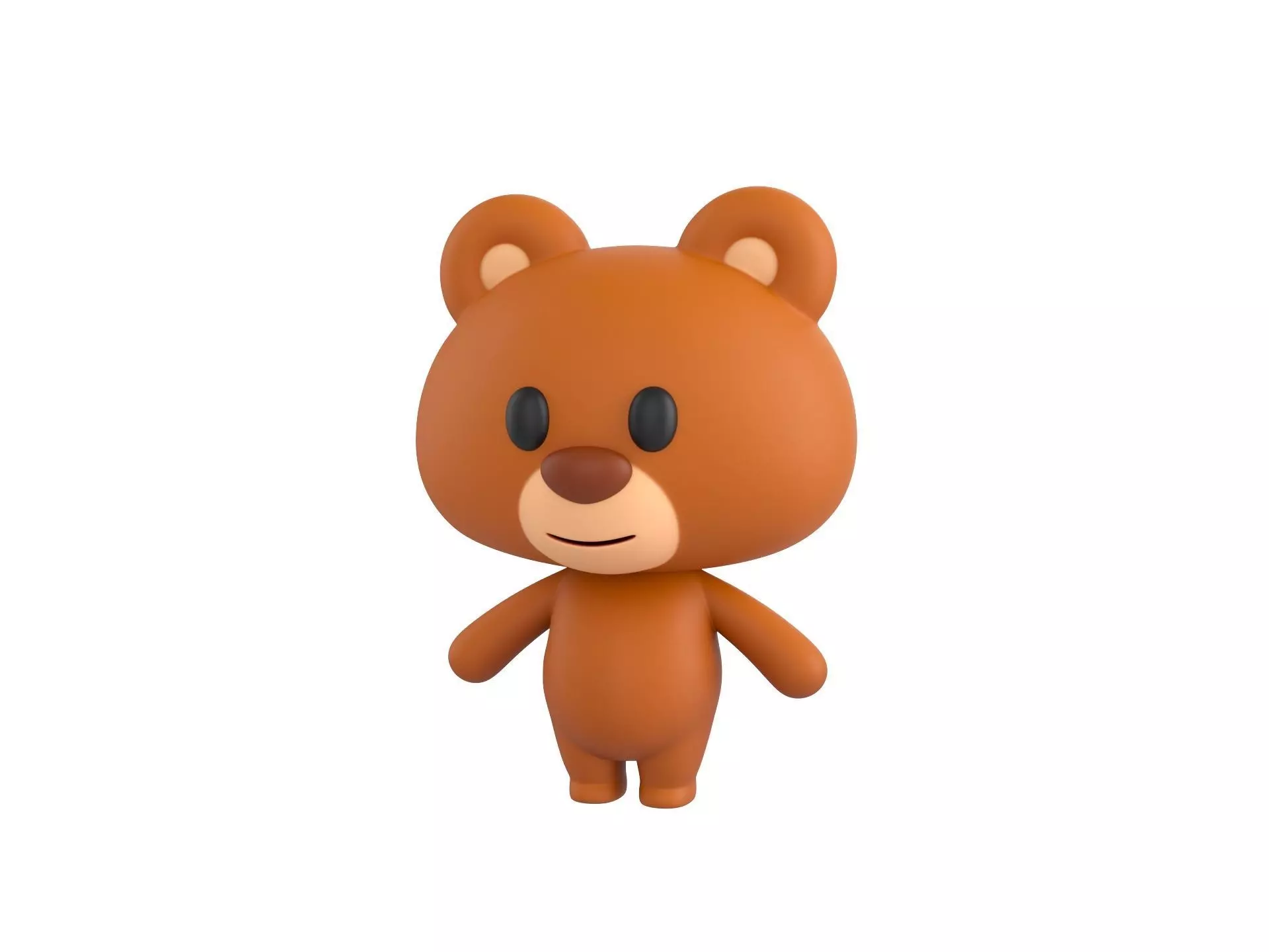 Character004 Bear 3D model