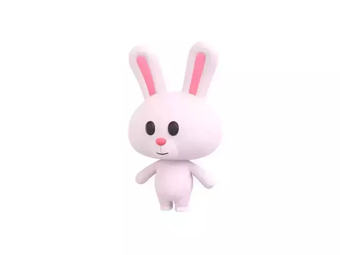 Character005 Rabbit 3D model Character005 Rabbit 3D model