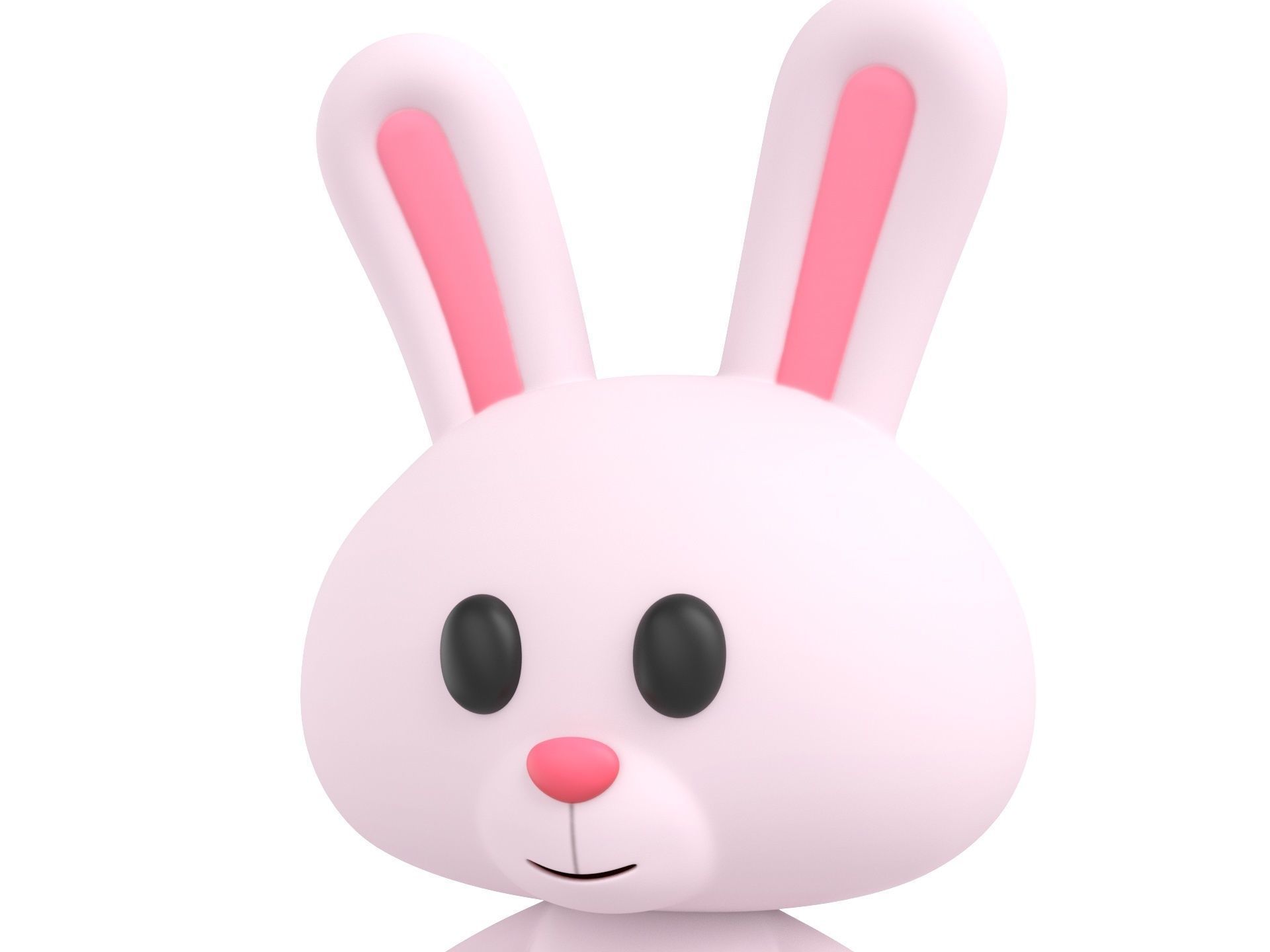 Character005 Rabbit 3D model_7