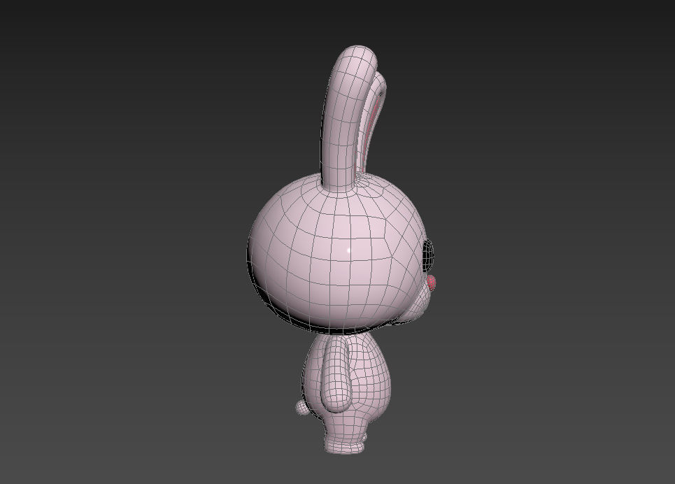 Character005 Rabbit 3D model_14